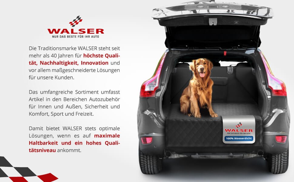 Kofferraumdecke Bello, Auto-Hundedecke, 3in1 Kofferraummatte mit  Ladekantenschutz und Organizer schwarz, Kofferraumschutz, Transport, Komfort & Zubehör