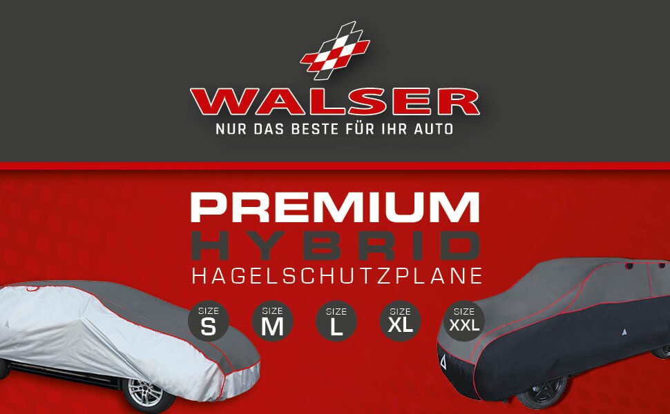WALSER 30971 Hagelschutz-Garage Autogarage Hagelschutz Premium Hybrid Größe XL