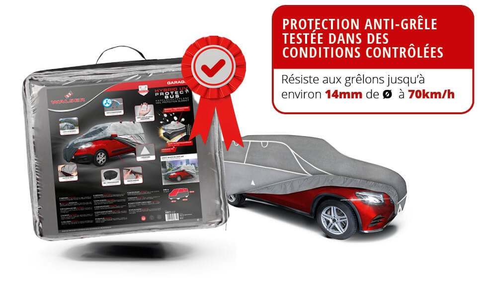 Loisiro - Housse anti-grêle Taille M - Protection pour voiture