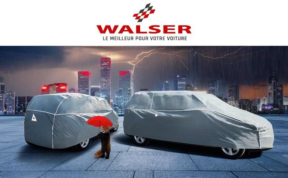 Walser Bâche de Voiture Anti-grêle Perma Protect SUV, Vainqueur du Rapport  qualité-Prix* Housse de Protection Hydrofuge, Contre la grêle, Couverture