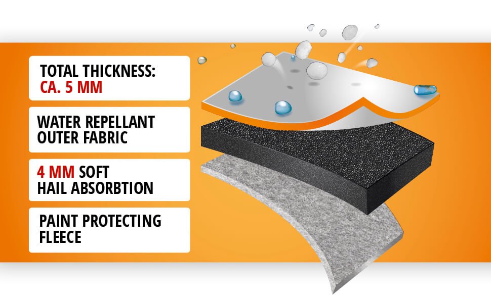 Car hail protection cover Walser XL Protect | | & Online Hail covers protection Perma Shop | Garages Covers size