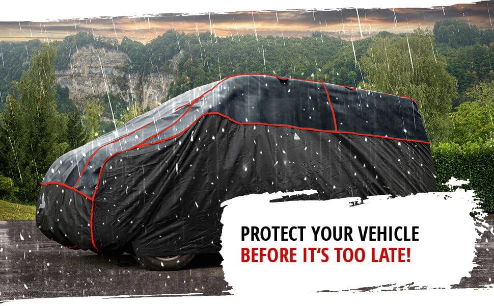 Car hail protection cover Premium Hybrid size XXL, Hail protection covers, Covers & Garages