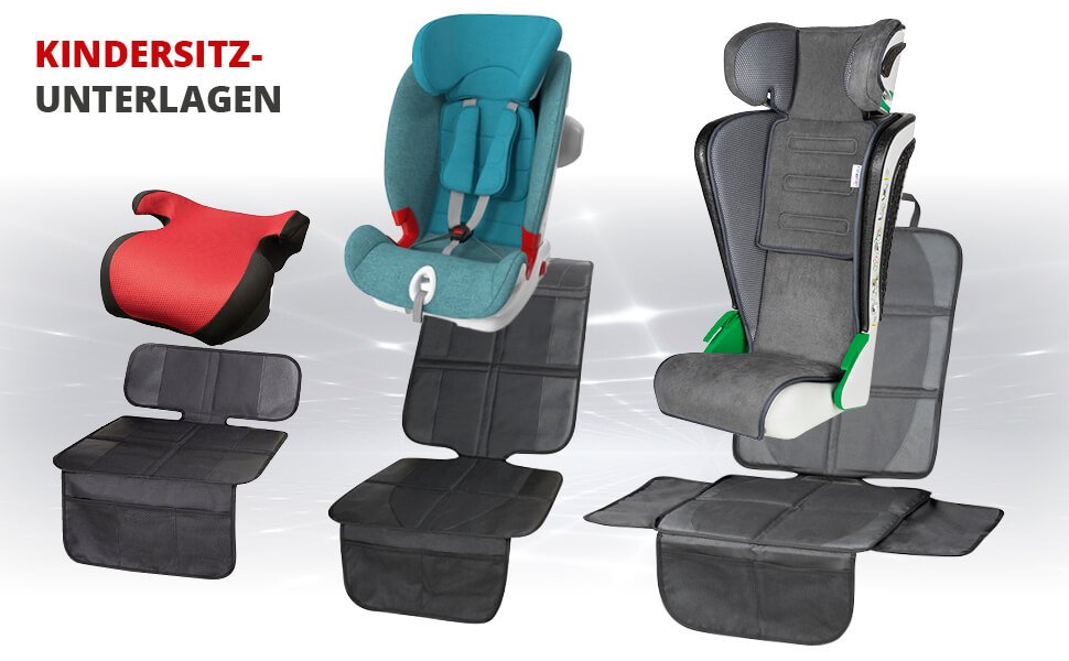 Kindersitzunterlage Protect XL, Auto-Schutzunterlage, Sitzschoner  Kindersitz schwarz, Kindersitz Zubehör, Kids & Co