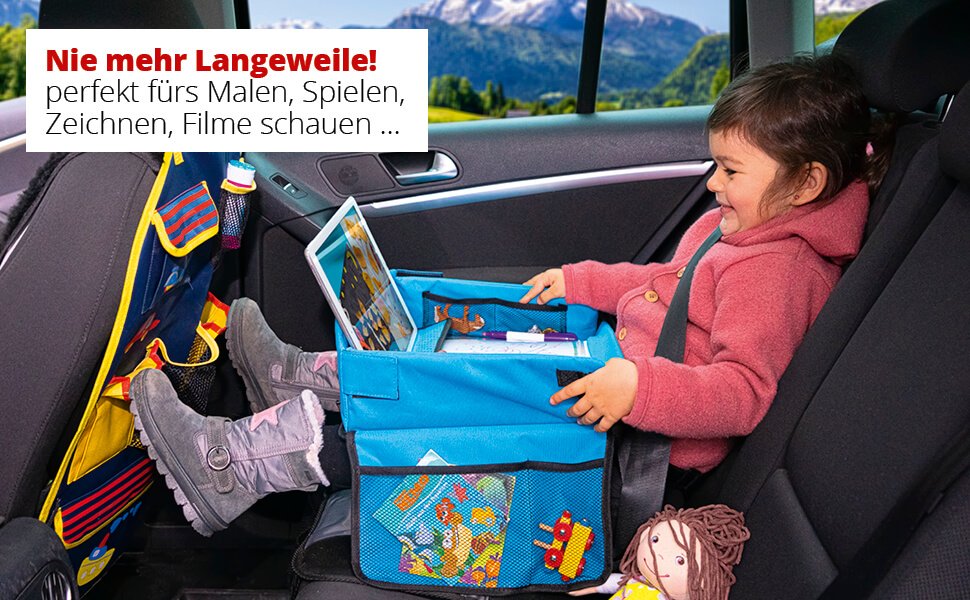 Reisetisch/ Koffer fürs Auto( Kinder) in Bayern - Piding