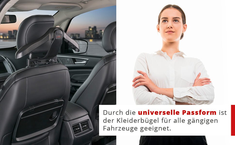 Universal Edelstahl Auto Kleiderbügel Auto Sitz Kopfstütze