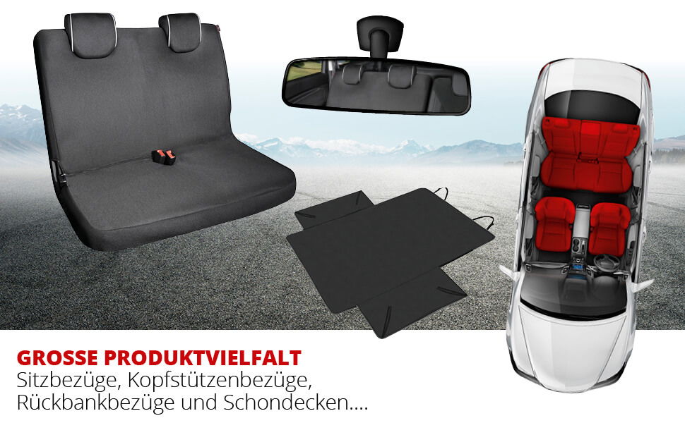 Autositzbezug Modulo, PKW-Schonbezug Einzelsitz für Highback