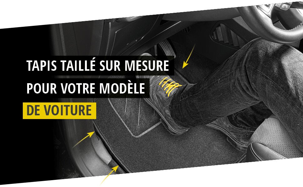Tapis Sol Voiture pour Peugeot 208 2012 2013 2014 2015 2016 2017 2018 Tapis  De Sol De Voiture Tapis Accessoires en Cuir Tapis de Sol Voiture (Color :  Black Blue, Taille : LHD) : : Auto et Moto