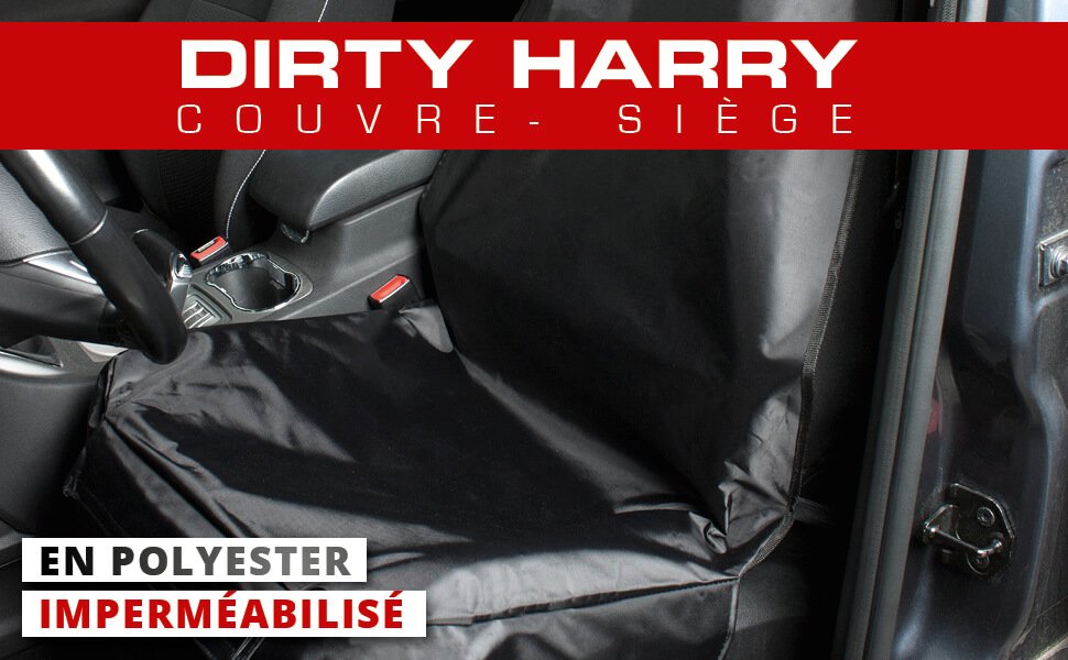Housse d'atelier pour siège de voiture Dirty Harry en tissu, Housses de  siège en tissu, Housses de siège pour voitures particulières, Housses et  coussins de siège