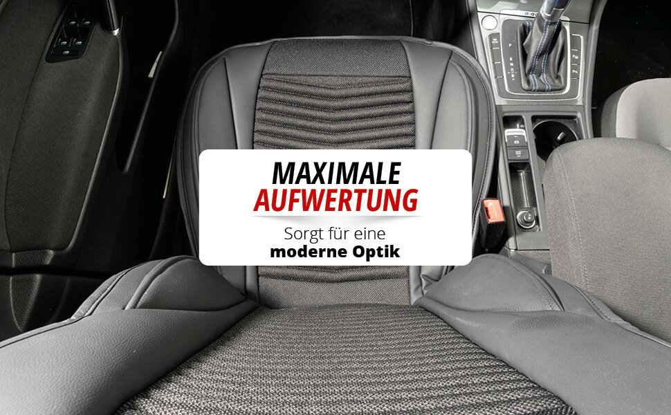 PKW Sitzauflage Max, Auto-Sitzaufleger schwarz