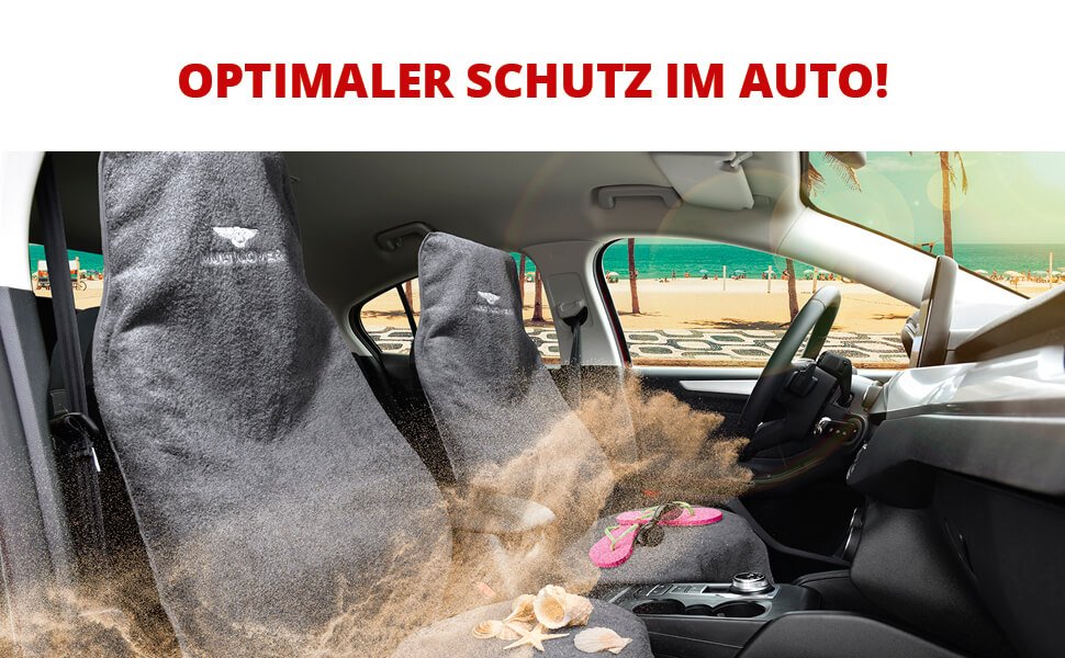 Walser Sitzaufleger Multicover, universal Auto-Sitzauflage, waschbarer  Autositz-Überwurf schwarz : : Auto & Motorrad