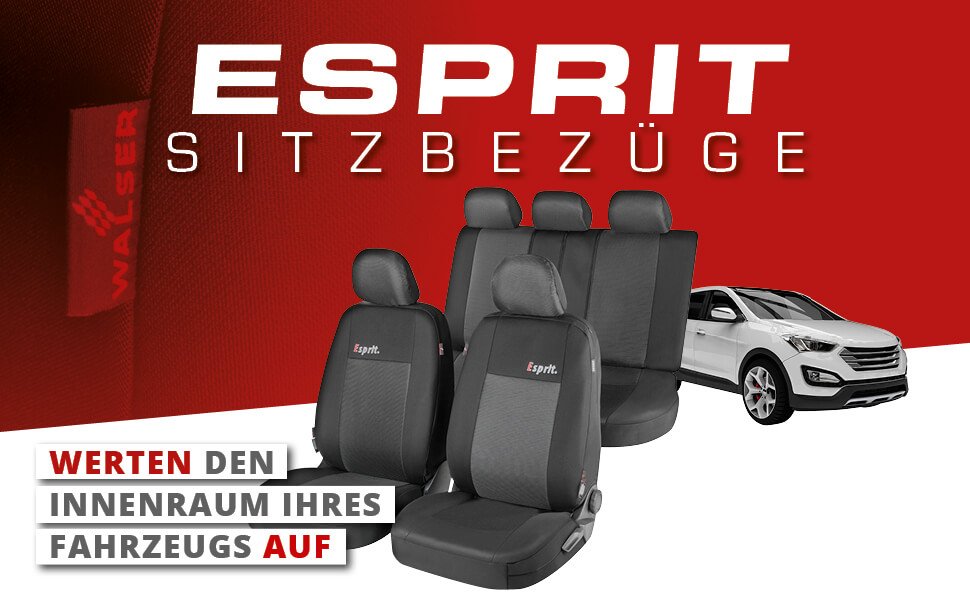 Autositzbezug ZIPP-IT Premium Esprit, PKW-Schonbezüge Komplettset