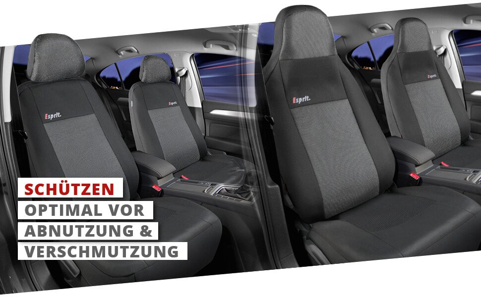 Autositzbezug ZIPP-IT Premium Esprit, PKW-Schonbezüge für 2