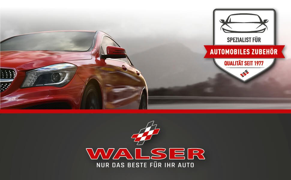 11784 WALSER Premium Inde ZIPP IT Premium Autositzbezug schwarz/grau,  Polyester, vorne
