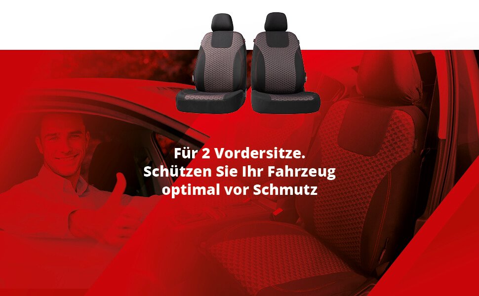 Autositzbezug Redring für zwei Vordersitze, Autozubehör-Konfigurator, PKW  & Motorrad
